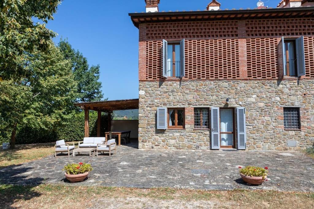 Вілла Fienile Panoramico Nel Chianti Греве-ін-К'янті Екстер'єр фото
