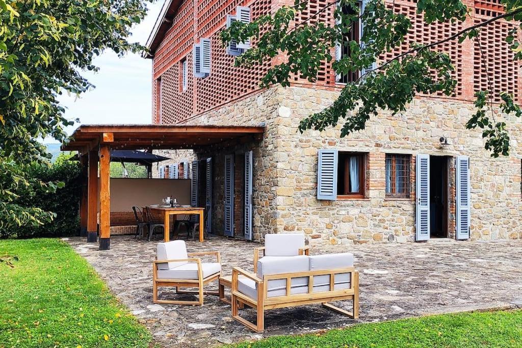 Вілла Fienile Panoramico Nel Chianti Греве-ін-К'янті Екстер'єр фото